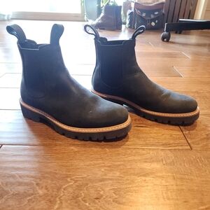 Nisolo Go-To Lug Chelsea Boot Black